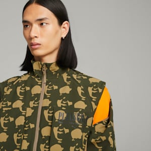 PUMA x PLEASURES Men's Jacket, Chocolate Chip, extralarge-GBR