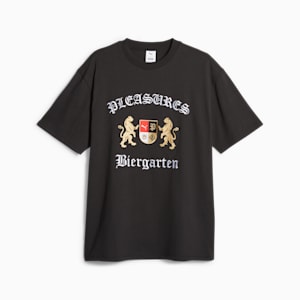 PUMA x PLEASURES Men's Graphic Tee, PUMA Black, extralarge-GBR