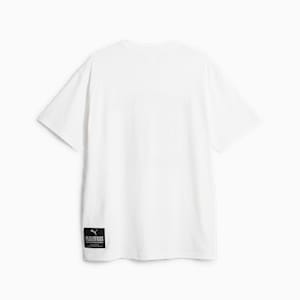 Camiseta estampada PUMA x PLEASURES para hombre, PUMA White-White, extralarge