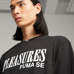 PUMA x PLEASURES Men's Tee, PUMA Black, extralarge-GBR