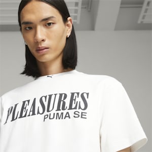 PUMA x PLEASURES Men's T-shirt, PUMA White, extralarge-IND