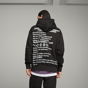 ユニセックス PUMA x PLEASURES グラフィック フーディー, PUMA Black, extralarge-JPN