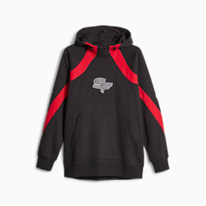 Scuderia Ferrari Race Statment Hoodie, PUMA Black, extralarge