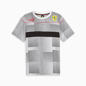 Scuderia Ferrari Race Camo SDS Men's Motorsport Tee, PUMA Black-AOP, extralarge-IND