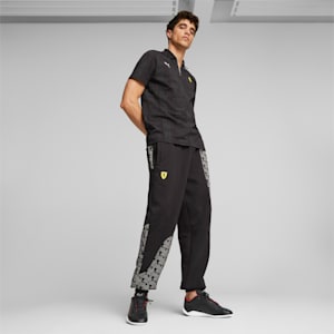 Scuderia Ferrari Race Men's Sweatpants, PUMA Black-AOP, extralarge