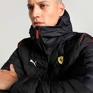 Scuderia Ferrari Race T7 EcoLite Men's Jacket, PUMA Black, extralarge-IND