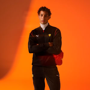 Scuderia Ferrari Race MT7 Men's Track Jacket, PUMA Black, extralarge-IND