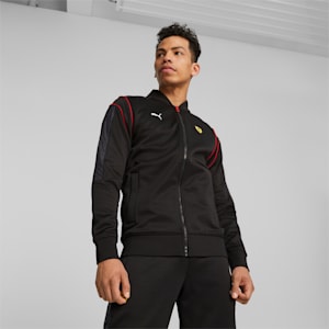 Chamarra de pista Scuderia Ferrari Race T7, PUMA Black, extralarge