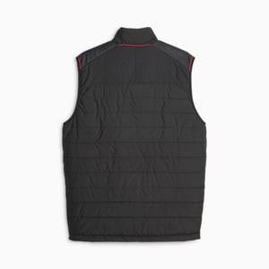Scuderia Ferrari Race Men's Padded Vest, PUMA Black, extralarge