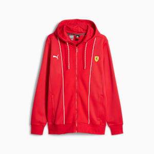Scuderia Ferrari Race HDD Men's Sweat Jacket, Rosso Corsa, extralarge