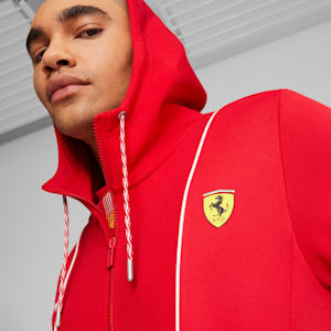 Scuderia Ferrari Race HDD Men's Sweat Jacket, Rosso Corsa, extralarge