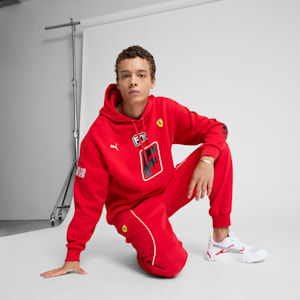 Scuderia Ferrari Race Men's Sweatpants, Rosso Corsa, extralarge