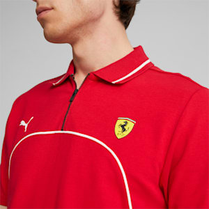 Scuderia Ferrari Men's Polo, Rosso Corsa, extralarge