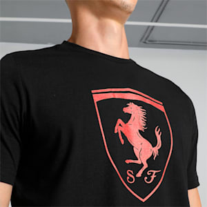 Scuderia Ferrari Race Big Shield Men's T-shirt, PUMA Black, extralarge-IND
