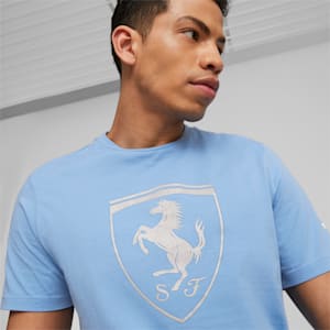 Scuderia Ferrari Race Big Shield Men's T-shirt, Regal Blue, extralarge-IND