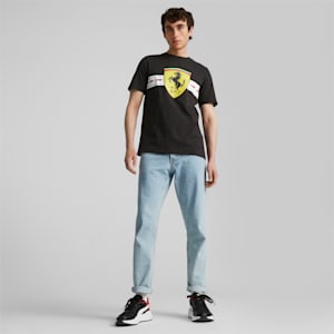 メンズ  フェラーリ レース ヘリテージ ビッグシールド Tシャツ, PUMA Black, extralarge-JPN