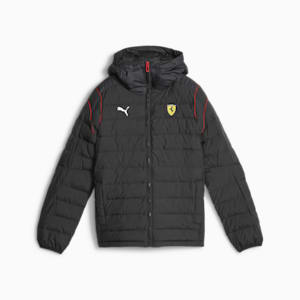Scuderia Ferrari Race Youth MT7 EcoLite Jacket, PUMA Black, extralarge-IND