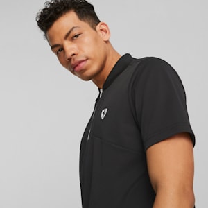 Scuderia Ferrari Style Men's Polo, PUMA Black, extralarge-IND