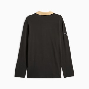 Porsche Legacy Statement Long Sleeve Polo, PUMA Black, extralarge-GBR