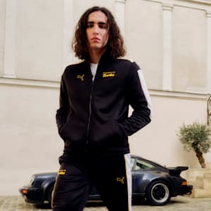 Porsche Legacy MT7 Track Jacket, PUMA Black, extralarge-GBR