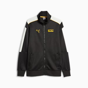 Porsche Legacy MT7 Men's Motorsport Track Jacket, PUMA Black, extralarge-IND