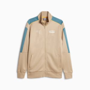 Porsche Legacy MT7 Men's Track Jacket, Sand Dune, extralarge