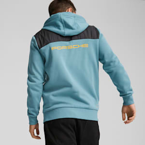 Porsche Legacy Men's Hooded Sweat Jacket, Bold Blue, extralarge