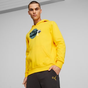 Porsche Legacy Men's Motorsport Sweatshirt, Sport Yellow, extralarge-IND