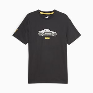 Camiseta Porsche Legacy de automovilismo para hombre, PUMA Black