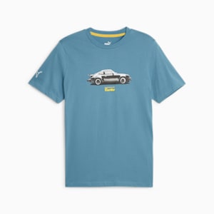 Camiseta Porsche Legacy de automovilismo para hombre, Bold Blue