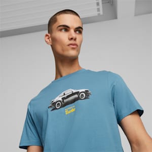 Camiseta Porsche Legacy de automovilismo para hombre, Bold Blue