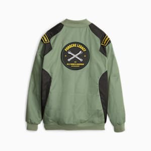 Porsche Legacy Garage Crew Men's Jacket, Eucalyptus, extralarge-GBR