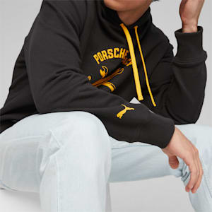メンズ  ポルシェレガシー ガレージクルー フーディー, PUMA Black, extralarge-JPN