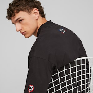 Playera BMW M Motorsport Garage Crews para hombre, PUMA Black, extralarge