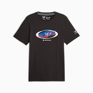 BMW M Motorsport Statement Car Men's T-shirt, PUMA Black, extralarge-IND