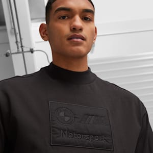 Camiseta con logo BMW M Motorsport Statement para hombre, PUMA Black
