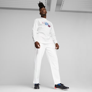 BMW M Motorsport Statement Men's Long Sleeve Tee, PUMA White