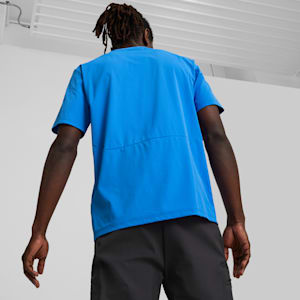 Camiseta activa Porsche Design para hombre, Ultra Blue, extralarge