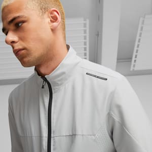 Chamarra Porsche Design Woven Tech, Ash Gray, extralarge