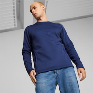 Porsche Design Men's Sweatshirt, Persian Blue, extralarge