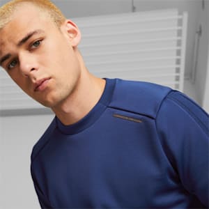 Porsche Design Men's Sweatshirt, Persian Blue, extralarge