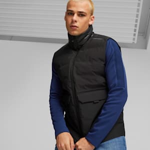 Porsche Design Men's Padded Vest, PUMA Black, extralarge