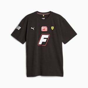 Scuderia Ferrari Race Garage Crew Men's T-shirt, PUMA Black, extralarge-IND