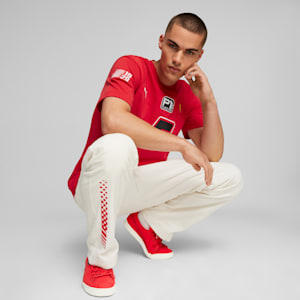 Scuderia Ferrari Race Garage Crew Men's Tee, Rosso Corsa, extralarge-GBR