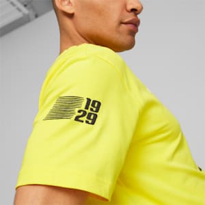 Scuderia Ferrari Race Garage Crew Men's Tee, Speed Yellow, extralarge-GBR
