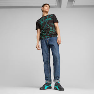 Camiseta de automovilismo Statement Mercedes-AMG PETRONAS de hombre, PUMA Black, extragrande