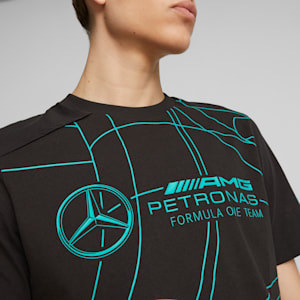 Playera de automovilismo Mercedes-AMG PETRONAS Statement para hombre, PUMA Black, extralarge