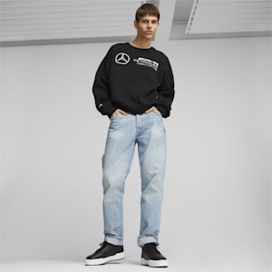 Mercedes AMG-Petronas F1® Statement Men's Knitted Motorsport Sweater, PUMA Black, extralarge