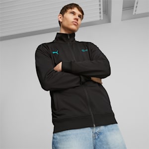 Mercedes-AMG PETRONAS Cloudspun Motorsport Men's Track Jacket, PUMA Black, extralarge-IND