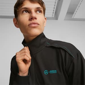 Mercedes-AMG PETRONAS Cloudspun Motorsport Men's Track Jacket, PUMA Black, extralarge-IND